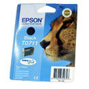 Original Epson Black Ink Cartridge 7.4ml T0711 - Free UK Delivery